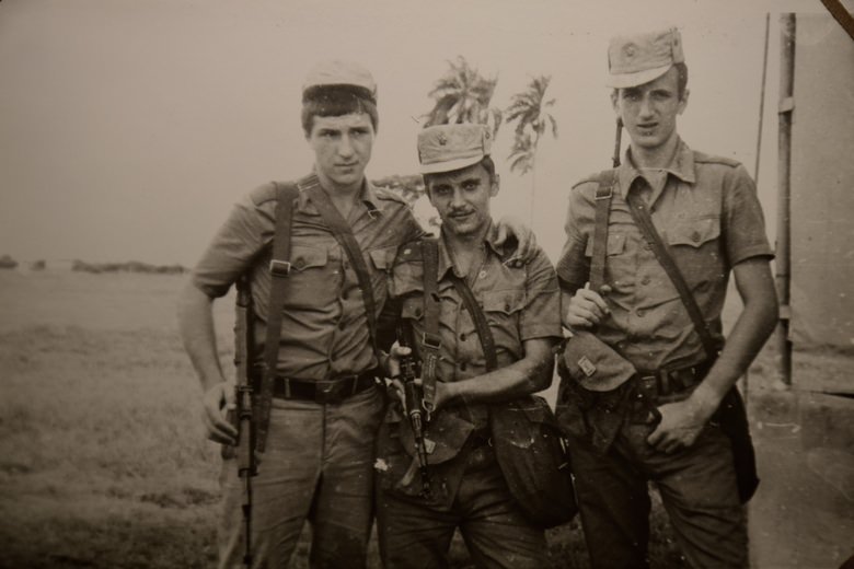 1980. На стрельбах в Алькисаре.