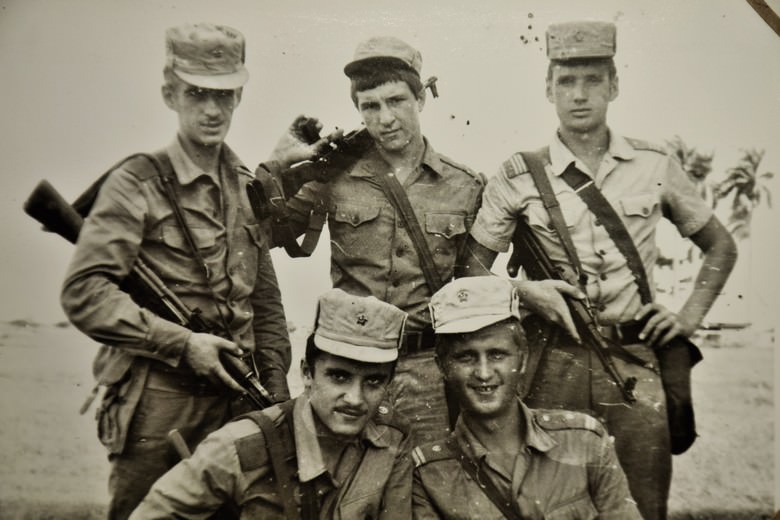 1980. На стрельбах в Алькисаре.