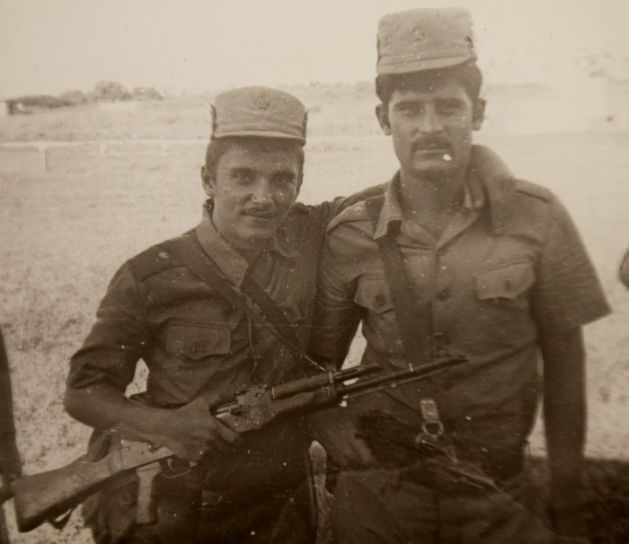 1980. На стрельбах в Алькисаре.