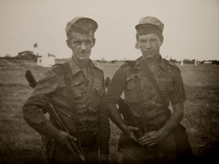 1980. На стрельбах в Алькисаре.