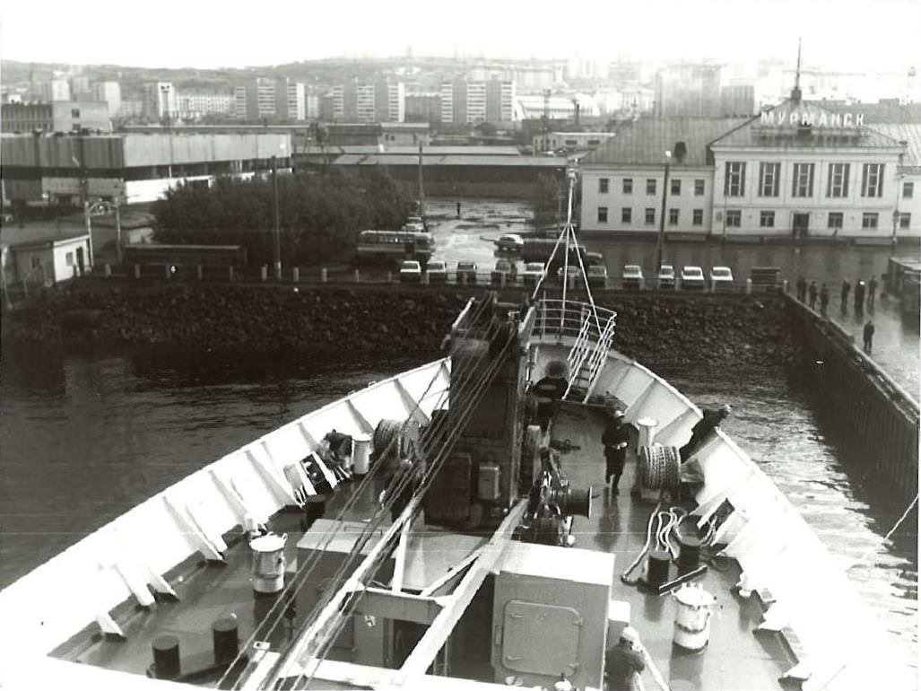Мурманск, порт, 30 мая 1989 года