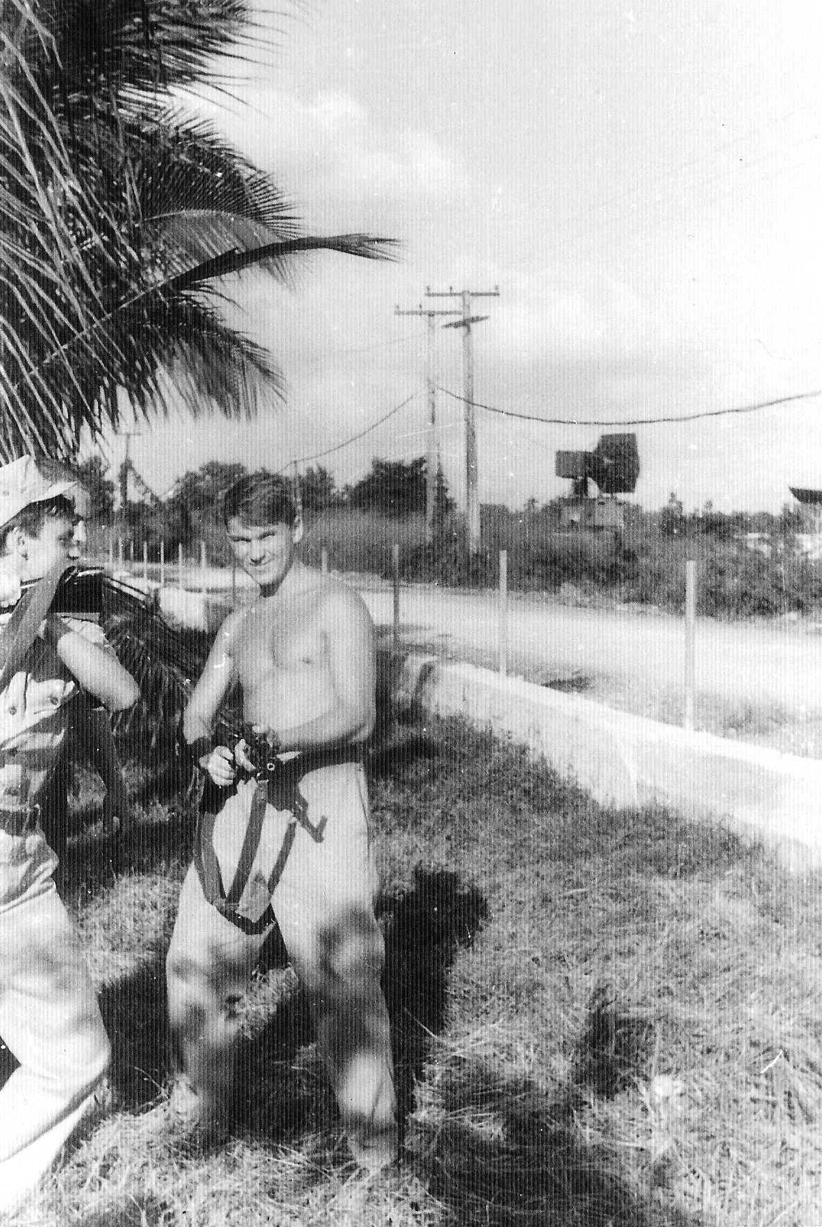 На территории роты