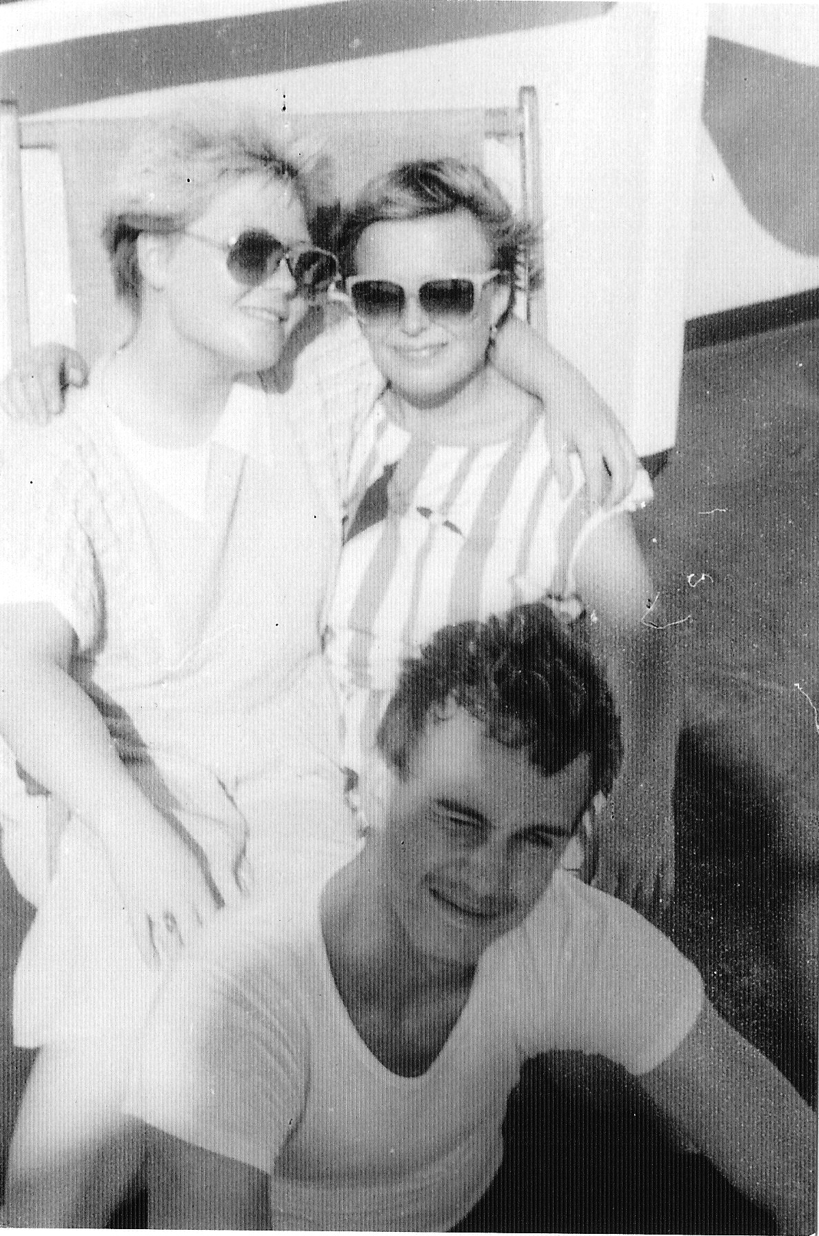 На теплоходе "Алла Тарасова", октябрь 1987