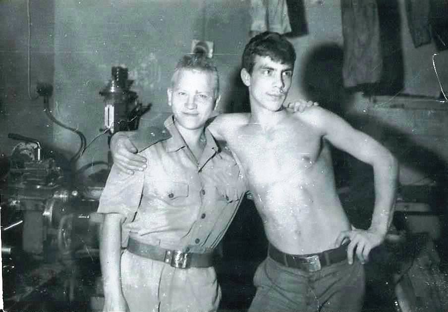 В склепе